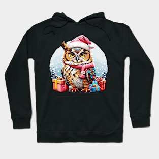 Owl Christmas Hoodie